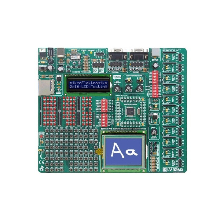 Starter-kit Mikroelektronika "LV32MX" pour PIC32®