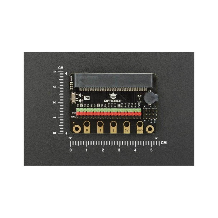 Dimensions de la platine d'extension DFROBOT IO Extender MBT0008