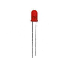 Led rouge diffusante 5mm