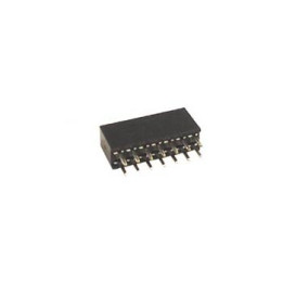 Connecteur femelle 2x7 (double) pour CI  - 1