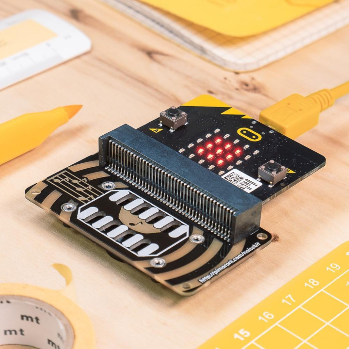 Exemple d'utilisation du module noise:bit pour micro:bit