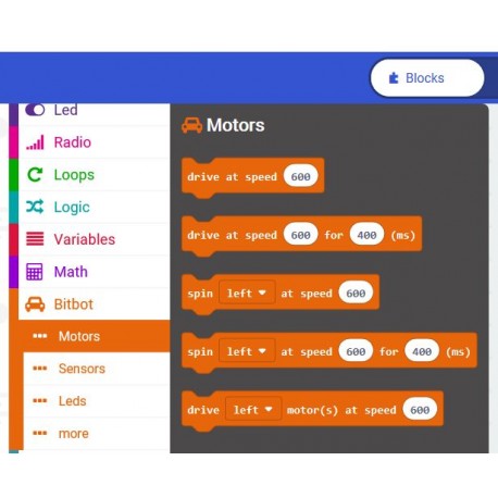 Programmation de la plateforme Bit:Bot PRO pour micro:bit Programmation de la plateforme Bit:Bot PRO pour micro:bit