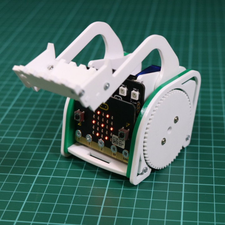 Module Bulldozer pelle actionnée par servo  - 2