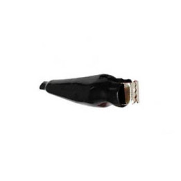 Pince crocodile 65 mm à souder - noir  - 1