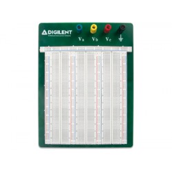 Plaque breadboard de connexions sans soudure avec straps