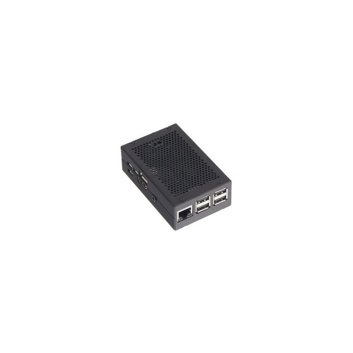 Boitier aluminium JOY-iT® RB-Strompi2-Case pour Raspberry Pi et StromPi 2
