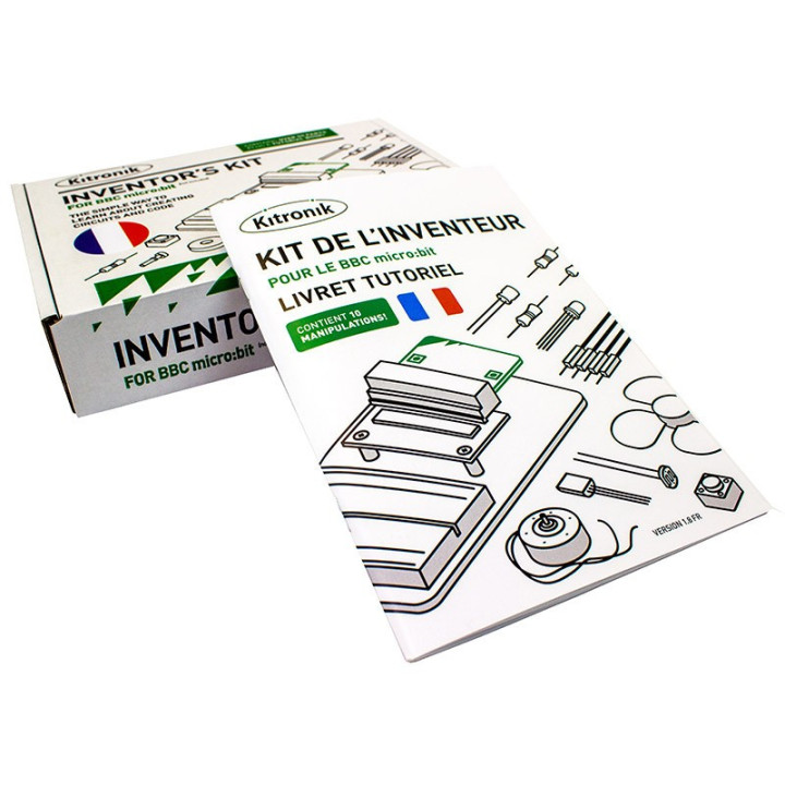 Inventor’s kit Kitronik avec manuel en Français