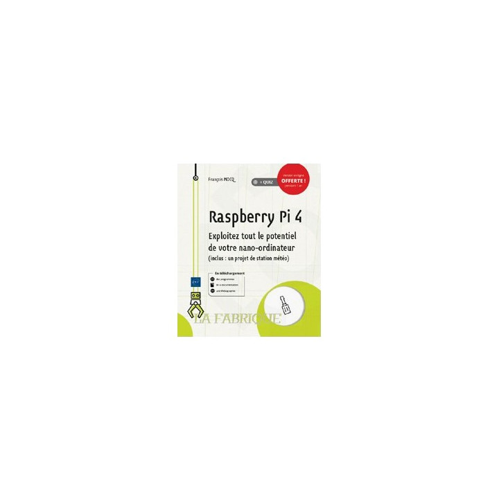 Ouvrage Raspberry Pi 4 LF24RASP