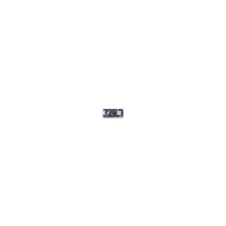 Vue de dessus de la carte Arduino Nano 33 BLE Sense ABX00035