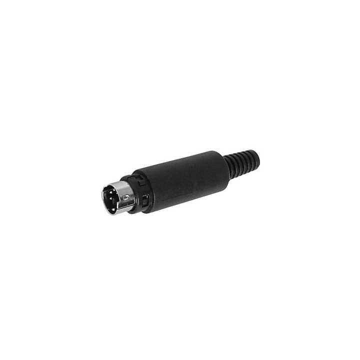Connecteur mini-DIN mâle 6 broches  - 1