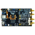 Vue de dessus de la carte SoC Zynq-7000 Eclypse Z7 équipée de modules Zmod Vue de dessus de la carte SoC Zynq-7000 Eclypse Z7 équipée de modules Zmod
