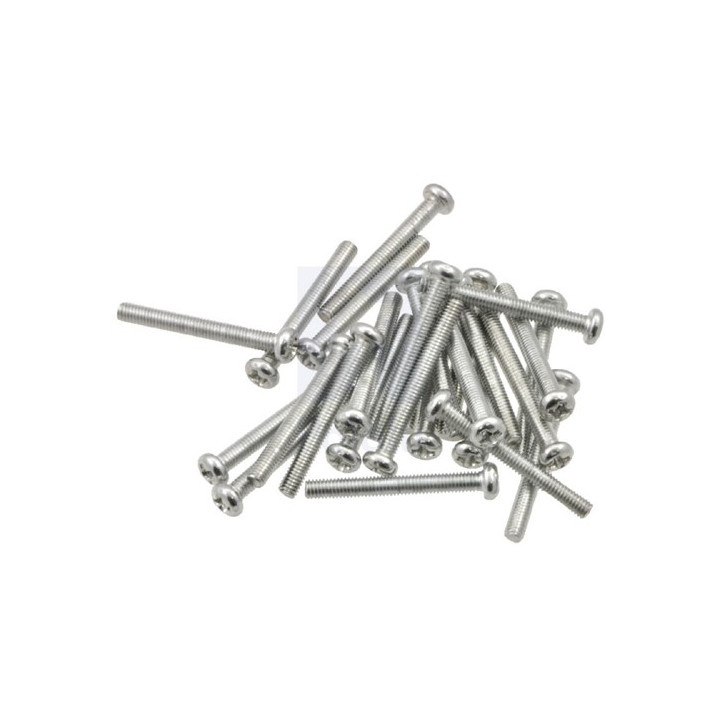 Pack de 25 vis cruciformes #4-40