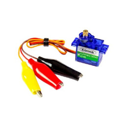 Servomoteur Kitronik 25105 avec sorties sur pinces crocodiles pour micro:bit