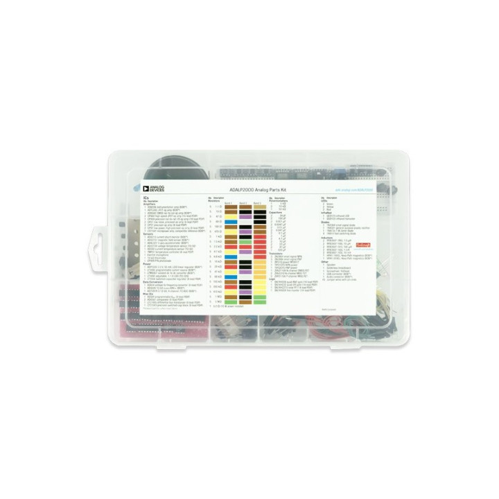 Kit de composants "Analog Parts Kits" pour arduino