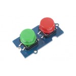 Module Grove 2 boutons-poussoirs 111020103 avec ses capuchons Module Grove 2 boutons-poussoirs 111020103 avec ses capuchons