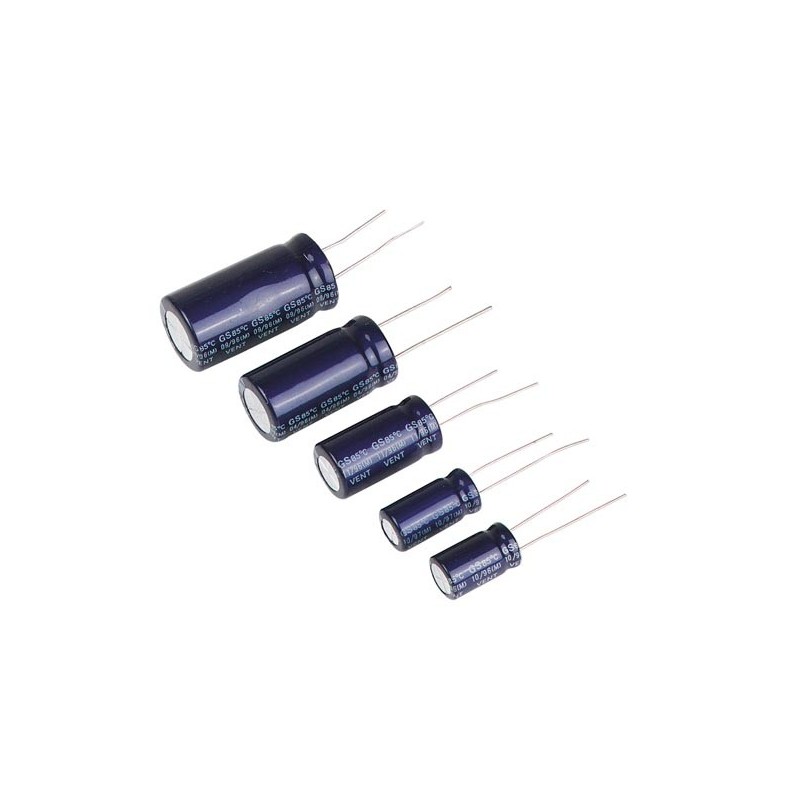 Lot De 20 Condensateurs électrolytiques Uxcell – 470uF 35V 105°C 10x17mm