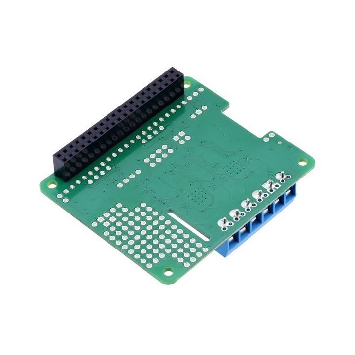 Vue de dessous du shield Dual MC33926 Motor Driver