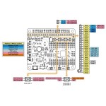Brochage 2 platine A-Star 32U4 Robot Controller LV