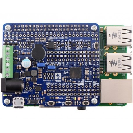 Platine A-Star 32U4 Robot Controller LV + Rasperry