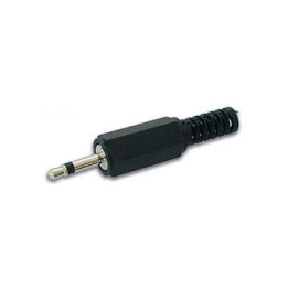Connecteur jack 2,5mm mâle mono  - 1