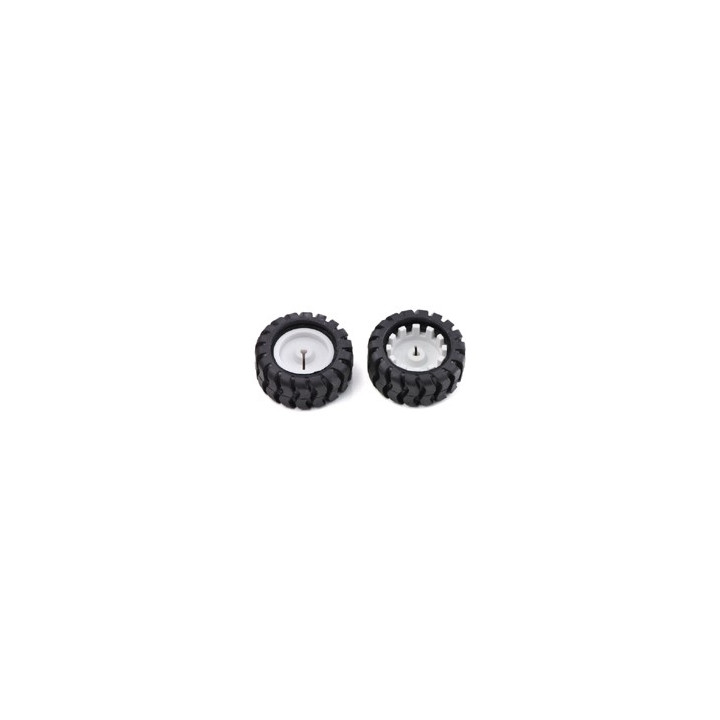 POL1090 Pololu Paire de roue miniature pour robot (diamètre 42 mm) 