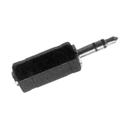 Jack femelle 3,5mm mono - mâle 3,5mm stéréo  - 1