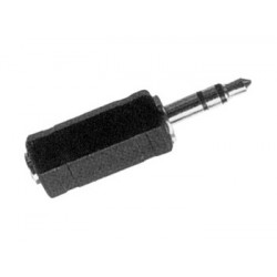 Jack femelle 3,5mm mono - mâle 3,5mm stéréo - 1