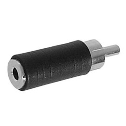 Jack femelle 3,5mm mono - RCA mâle  - 1