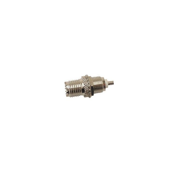 Connecteur mini PL femelle pour châssis  - 1