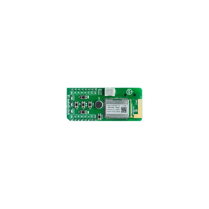 Module BT Audio 2 Click base BM62 communication Bluetooth audio MIKROE-4117