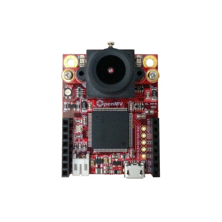 Vue de la face avant de l'OpenMV Cam M7