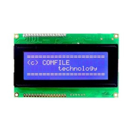 NCLCD204-BLB fficheur alphanum. 4 x 20 carac. à commandes I2C/série