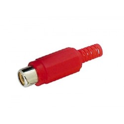 Connecteur RCA femelle (rouge) - 1