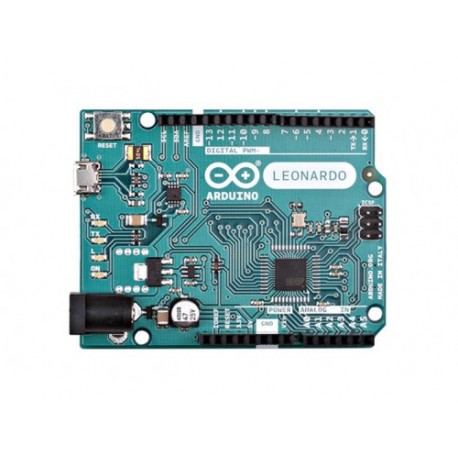 A000057 Platine Arduino Leonardo vue de dessus