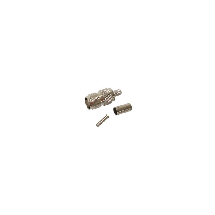 Connecteur TNC femelle à sertir (RG58/U)