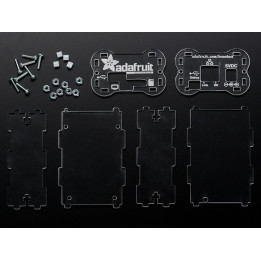 Détail des pièces du boîtier pour BeagleBone et BeagleBone 
 Black