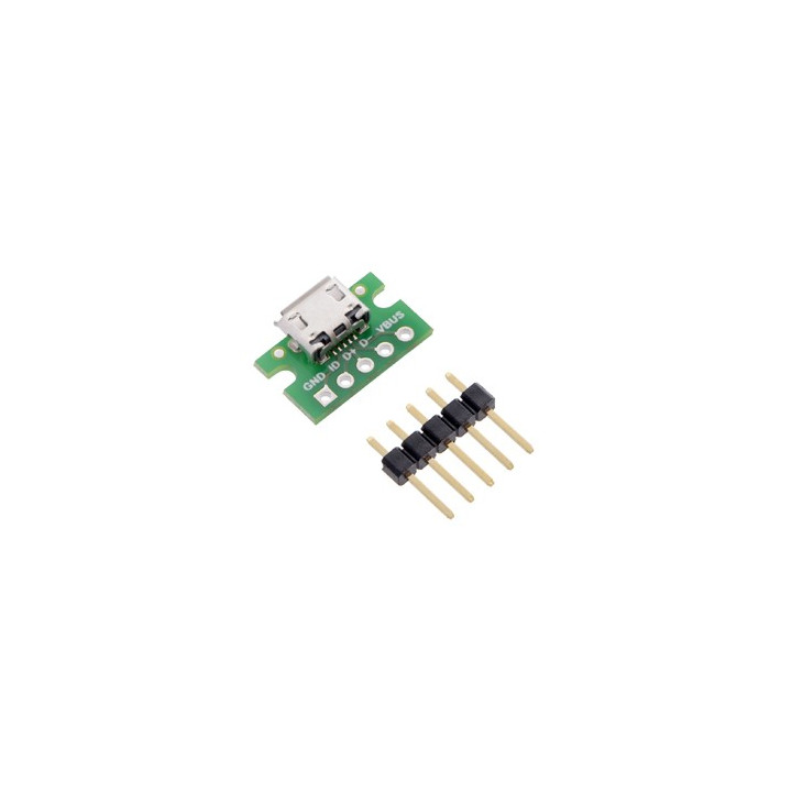 Platine d'adaptation micro-USB B