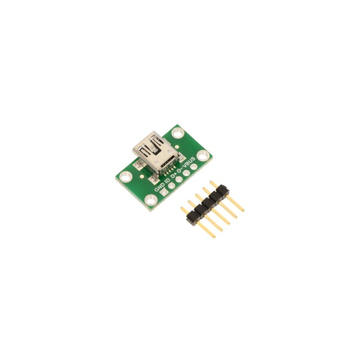 Platine d'adaptation mini-USB B