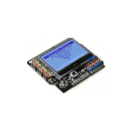 DFR0287 : Shiled Afficheur graphique 128 x 64 pixels pour arduino UNO
