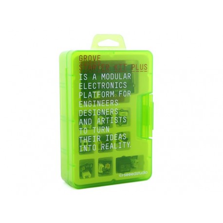 La boite de rangement du Starter kit Grove Plus V3 110060024 (avec R.I.P)
