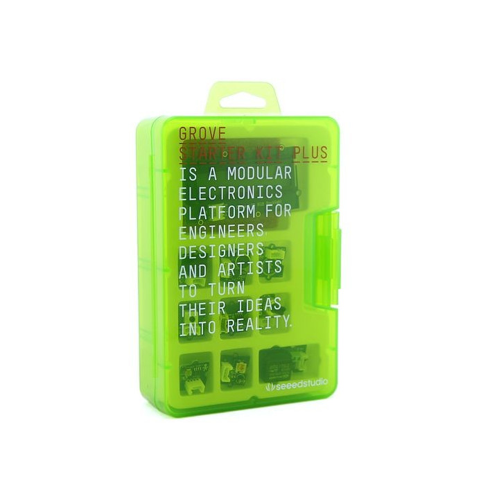 La boite de rangement du Starter kit Grove Plus V3 110060024 (avec R.I.P)