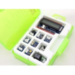 La boite de rangement ouverte du Starter kit Grove Plus V3 110060024 (avec R.I.P)