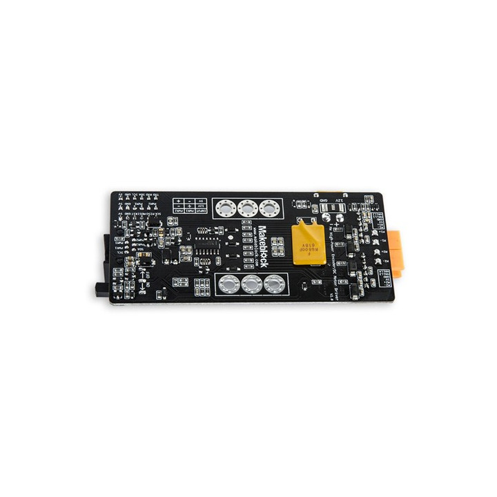 Vu de dessous de la platine Me High-Power Encoder/DC Motor Driver V2