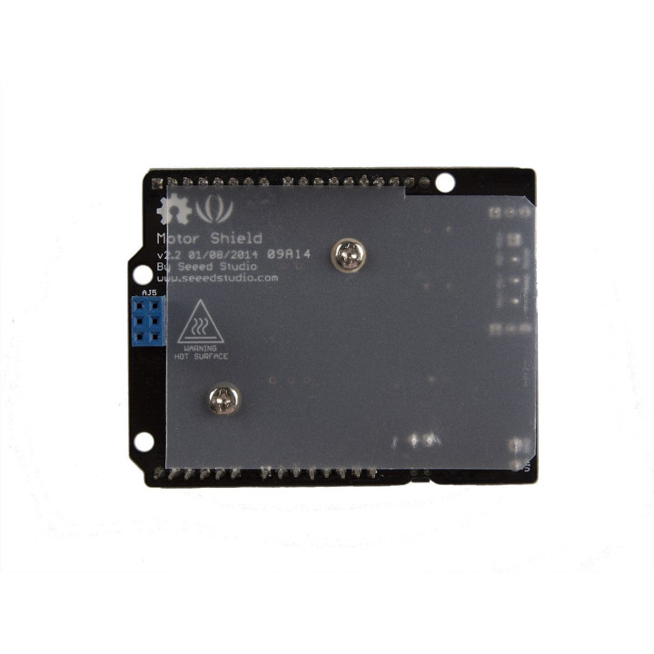 Vue arrière de la platine Motor Shield V2.0 105030001