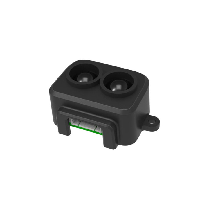 Vue de côté du capteur de distance LiDAR TF-Luna
