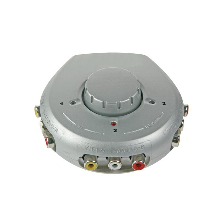 Commutateur audio/vidéo 3 voies  - 1