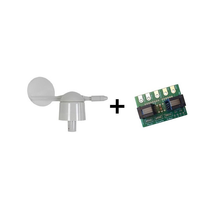 Girouette avec interface compatible Arduino® / Grove / microbit