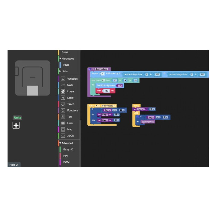 Programmation sous UIFlow du module IoT ATOM Matrix