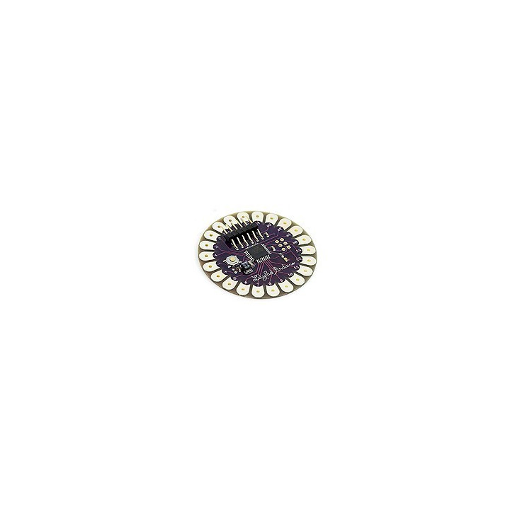 DEV-13342 : Platine LilyPad compatible Arduino 328 (E-Textile)