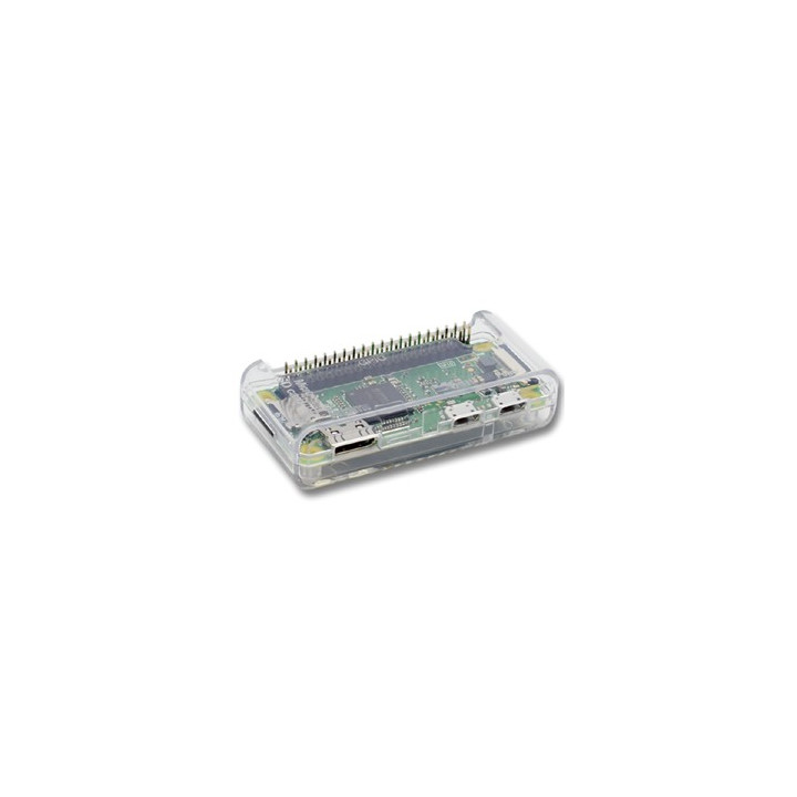 Boitier ABS pour Raspberry Pi Zero monté avec capot avec découpe GPIO